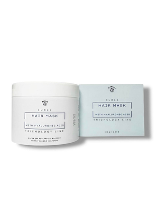Зволожуюча маска з гіалуроновою кислотою для кучерявого волосся molecula hair mask hyaluronic acid, 300 мл
