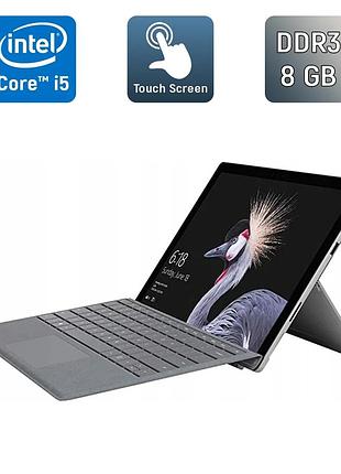 Нетбук-трансформер microsoft surface pro 4 / 12.3" (2736x1824) ips touch / intel core i5-6300u (2 (4) ядра по 2.4 - 3.0 ghz) / 8