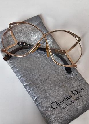 Винтажные очки с диоприями - christian dior 2056 оригинал 1970-80-ти