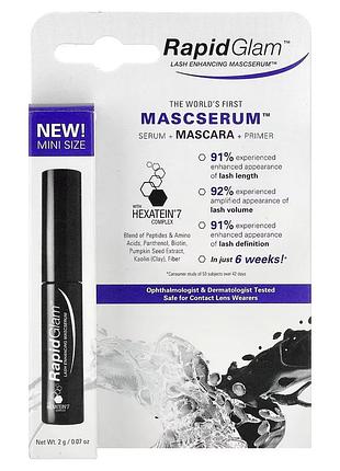 Тушь - сыворотка для роста ресниц rapidlash rapidglam eyelash enhancing mascserum