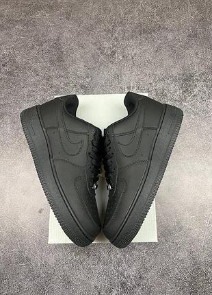 🛍nike air force 1 low black premium