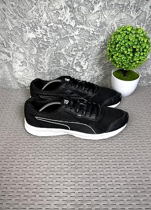 Puma essential runner кроссовки 46 размер беговые черные