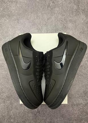 🛍 nike air force 1 low foamposite black