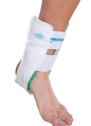 Голененостопный ортез (брейс) aircast air-stirrup. полужесткий медицинский фиксатор с интегрированными воздушными подушками