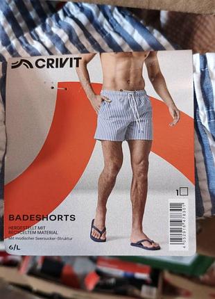 Шорты для купания мужские crivit