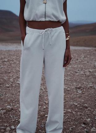 Джинси джогери широкого крою zara - xl