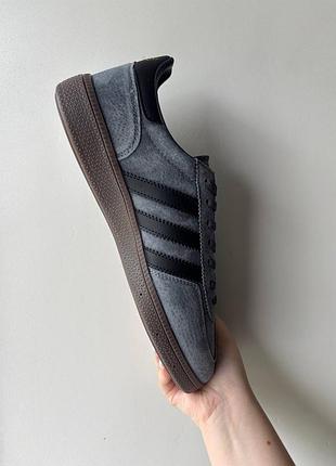 Кросівки adidas spezial grey black brown