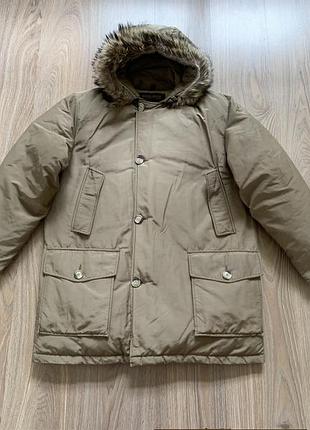 Мужская оригинальная куртка пуховик парка аляска woolrich
