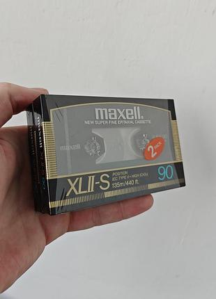 Maxell xlii-s90 аудиокассета