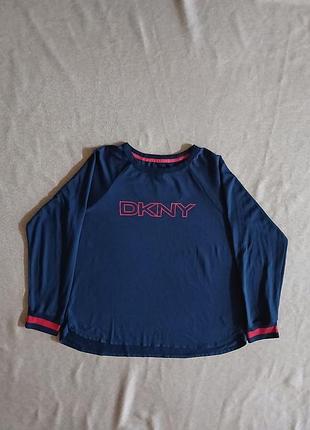 Брендовый лонгслив dkny donna karan оригинал, размер l
