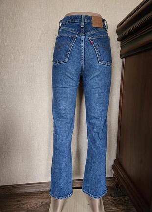 Джинси levi's premium ribcage straight | оригінал | ультрависока посадка (розмір 25)