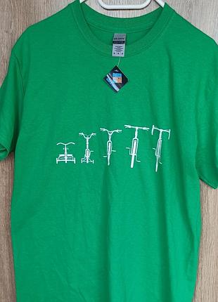 Футболка gildan для велосипедиста size m