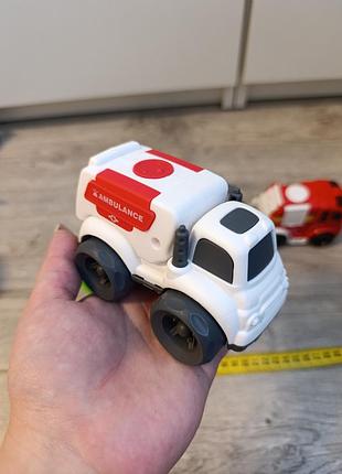 Набор детских машинок 5 шт 3