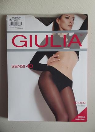 Нові колготки giulia sensi 40 den 3m cappuccino