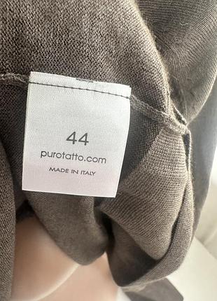 Шовковий пуловер преміального бренду  purotatto 7
