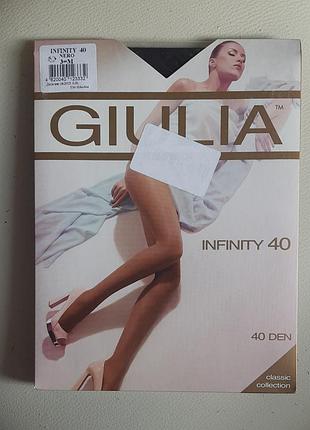 Нові колготки giulia infinity 40 den 3m nero