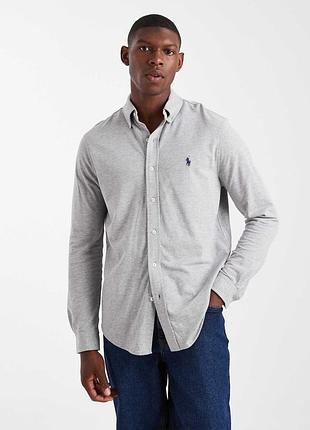 Бавовняна сорочка polo ralph lauren чоловіча l розмір