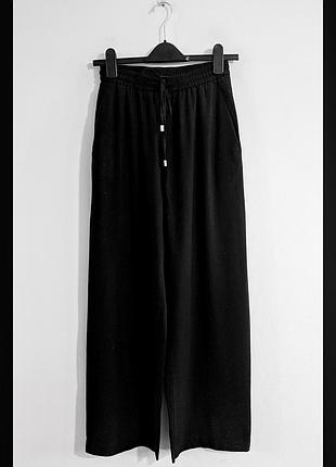 Брюки льняные широкие zara