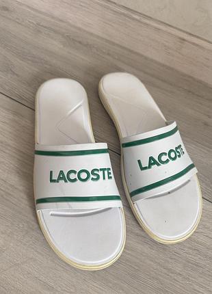 Чоловічі шльопанці унісекс lacoste 42-43