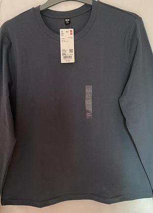 Японская женская хлопковая футболка с длинным рукавом, 3xl