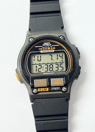 Часы спортивные timex ironman triathlon (8 lap) idiglo. (10 atm) в 1994 г.