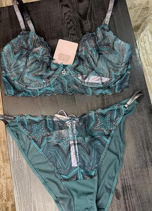 Бюстгальтер 80е та трусики l-xl