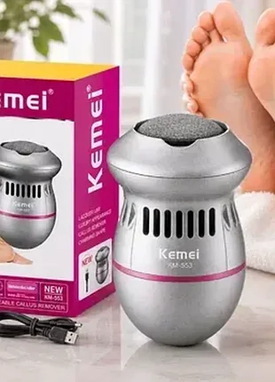 Електрична пилка для пят kemei