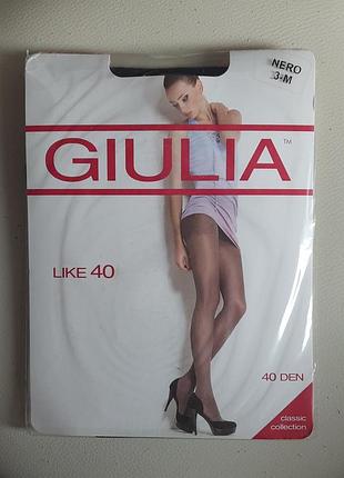 Нові колготки giulia like 40 den 3m nero