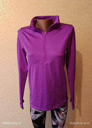 Спортивна кофта under armour train coldweat 1/2 zip (оригінал) жіночий р.s
