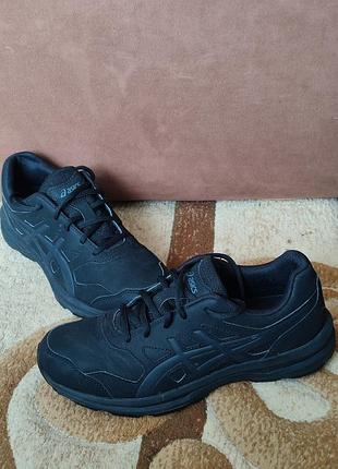 Кроссовки asics gel - mission 3.  41.5 размер, черного цвета, для спортивной ходьбы и пеших прогулок