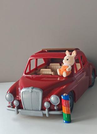 Сільванія фемеліс червоний автомобіль машина sylvanian families 5448 family cruising car