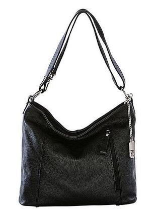 Італійська жіноча сумка з натуральної телячої шкіри firenze bags
