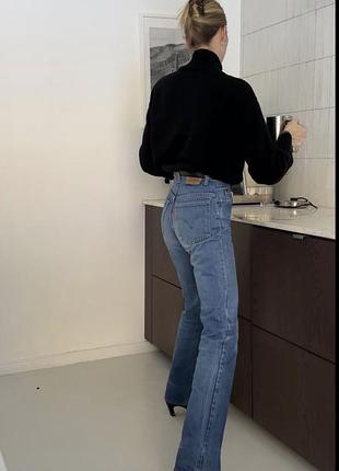 Еластичні джинси з високою посадкою levi’s 725 high rise bootcut women's jeans