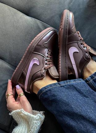 Жіночі кросівки dunk low light chocolate