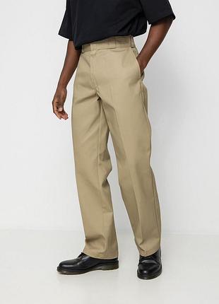 Брюки чинос dickies original fit 874 work pants khaki брюки w30