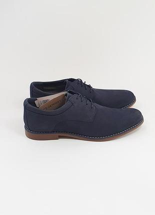 Чоловічі туфлі lasocki 45 29.5 см 11 uk синие