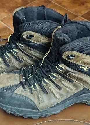 Трекінгові черевики ecco offroad (gore-tex) / чоловічі туристичні черевики екко