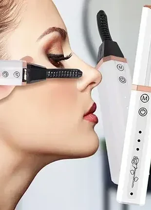 Eyelash curier плойка для вій прилад для завивки вій білий