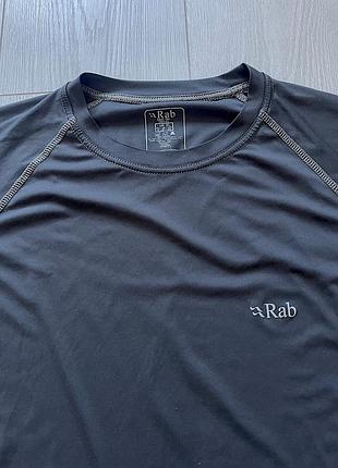 Чоловіча спортивна футболка rab aeon tee • технологічна термофутболка