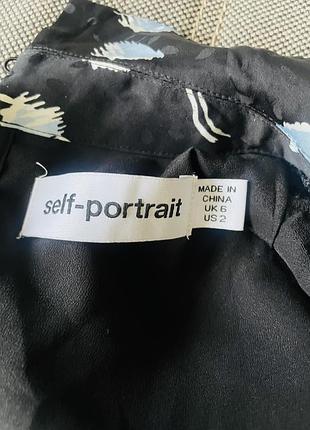 Мини платье self- portrait 8