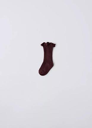 Ідеальні шкарпетки zara 1-6 місяців