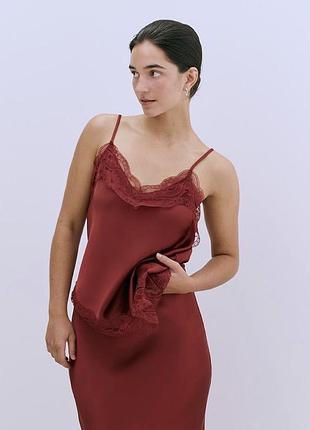 Розкішна атласна майка primark розмір л. мікро-нюанс!