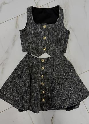 Костюм зі спідницею shein