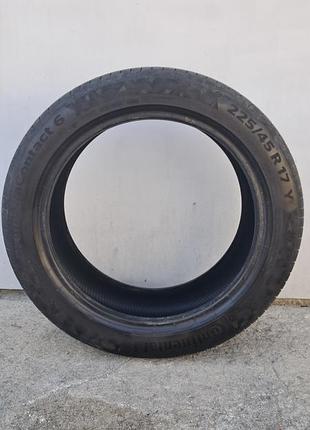Летняя шина continental premiumcontact 6 (225/45r17)