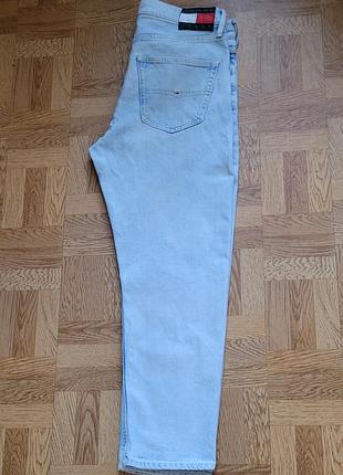 Джинсы голубые tommy hilfiger dad jeans w32 l30 идеал