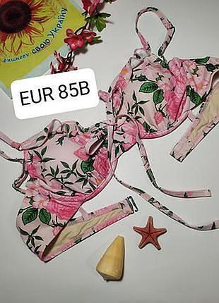 Красивый верх купальника в цветочный принт, eur 85b