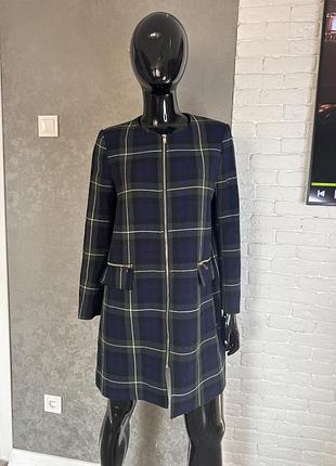 Подовжений піджак на змійці жакет кардиган  h&m, xl