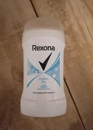 Антиперспірант rexona coton