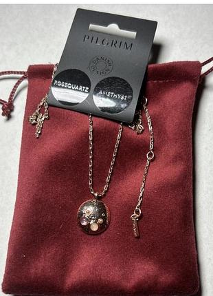 Pilgrim і цепочка позолота аметист кварц