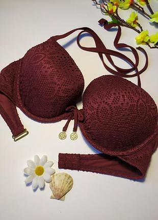 75e, верх купальника з пуш-ап h&amp;m